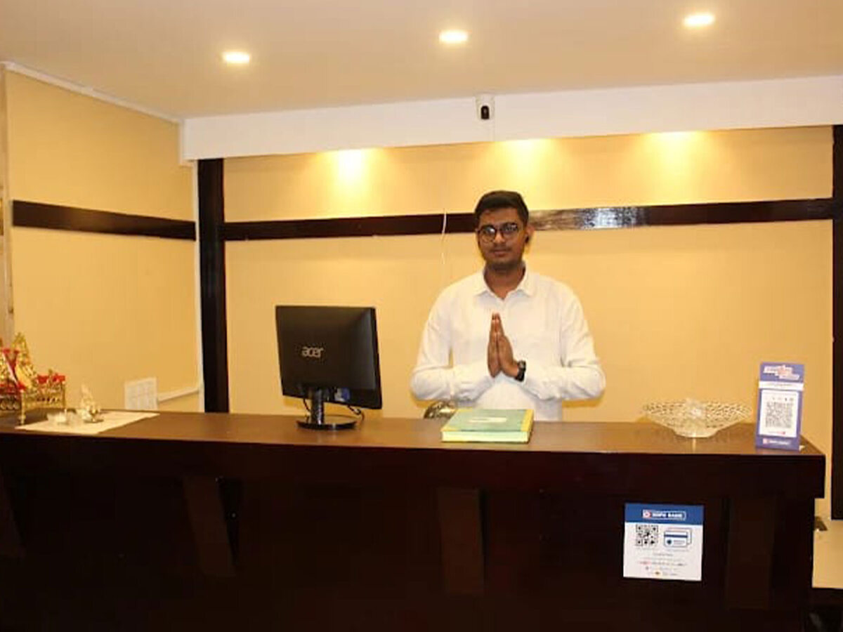 Reception at Hotel Leo International