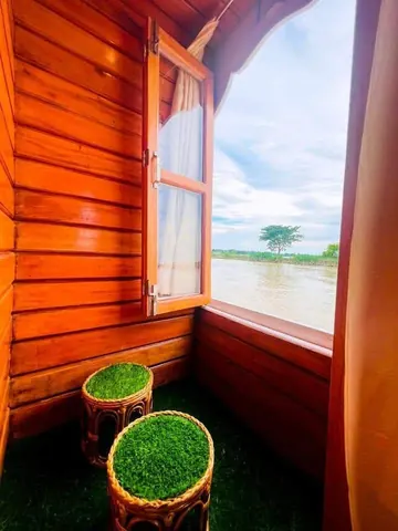Bonanjoli - A Luxury Houseboat of Tangua — Tanguar Haor হাউজবোট