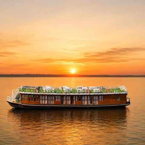 Ronger Bari - A Luxurious AC Water Villa Of Tangua — Tanguar Haor হাউজবোট